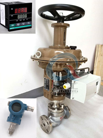 氣動壓力調節(jié)閥控制系統(tǒng)實物圖